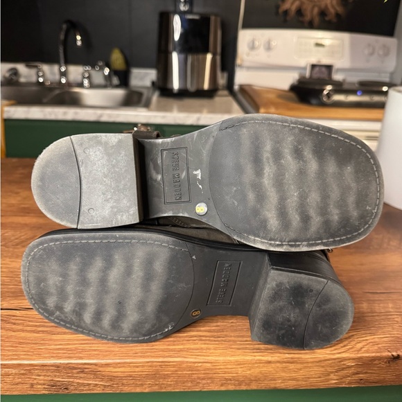 Steve Madden rocky biker boots with adjustable buckles - Picture 6 of 7